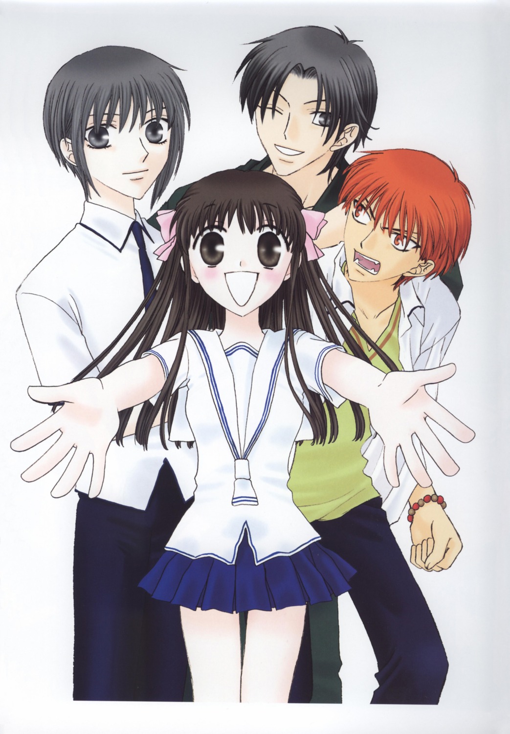 Takaya Natsuki Fruits Basket Honda Tohru Sohma Kyo Sohma Shigure Sohma